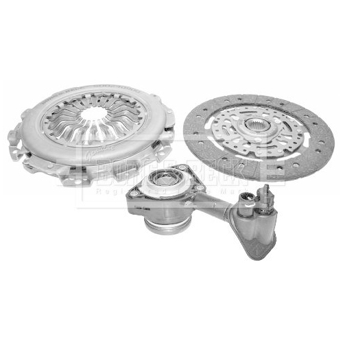 Kit ambreiaj Ford C-Max (Dm2), Focus C-Max (Dm2), Focus 2 (Da , Focus 2 Estate (Da , Focus 2 Saloon (Db ; Mazda 3 (Bk), 3 (Bl), 3 Saloon (Bk), 3 Saloon (Bl); Volvo C30 (533), S40 2 (544), V50 (545), 1.6 TDCi, 1.6 DI Turbo, 1.6 MZ-CD, 1.6 MZ-CD (BL14), 1.6