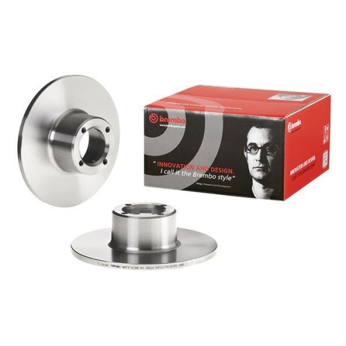 Set disc frana Rover/Mg Mini Cabriolet (Xn) 09.92-05.01, Mini Liftback 08.90-05.01, Fata, 213X9,5mm, plin, BREMBO