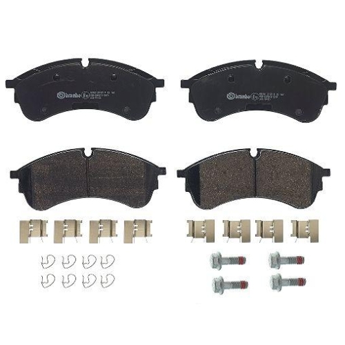 Placute frana Man Tge Box 02.17-, Tge Bus 02.17-, Tge (Uz) 11.16-; Vw Crafter Box (Sy Sx) 09.16-, Crafter Bus (Syi Syj) 09.16-, Crafter (Sz) 11.16-, Grand California Camper (Scb Scc) 04.19-, Fata, BREMBO
