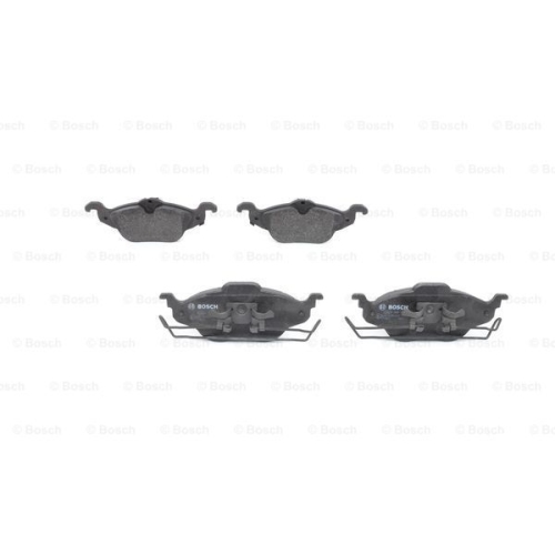 Set placute frana Bosch 0986424456, parte montare : Punte Fata, Opel Astra G 1998-2009 Sedan/Hatchback/Combi,