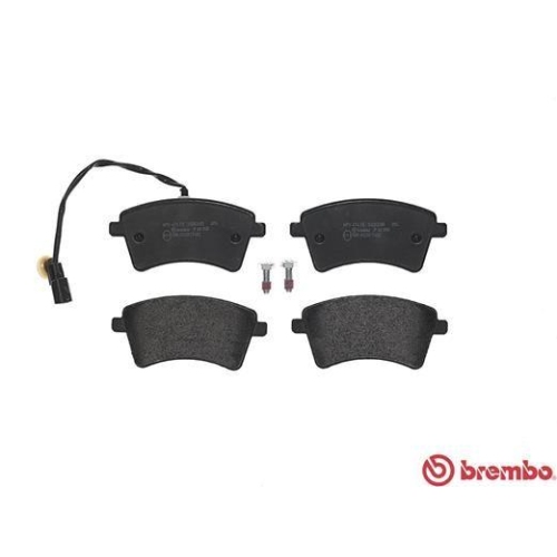 Placute frana Maserati Ghibli 3 (M157) 08.13-; Nissan Nv250 Box (X61) 07.19-, Nv250 Bus (X61) 07.19-; Renault Kangoo / Grand Kangoo 2 (Kw0/1) 02.08-, Kangoo Be Bop (Kw0/1) 02.09-, Kangoo Express (Fw0/1) 02.08-, Fata, BREMBO
