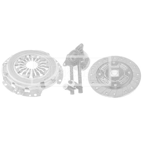 Kit ambreiaj Ford Fiesta 5 (Jh , Fiesta 5 Van, Fusion (Ju); Mazda 2 (Dy), 1.25 16V, 1.3, 1.4 16V, 1.25, 1.4, 1.2 (DY3W), BORG & BECK