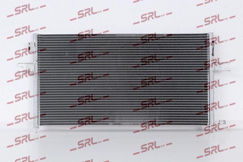 Condensator climatizare AC Nissan Np300 (D22) 08-14, Pick Up/Frontier 98-08, motor: 2.5 dci, Condenser fara uscator , 735(700)x330x16, SRLine, miez si rezervor din aluminiu brazat, 921103S200; 921103S401