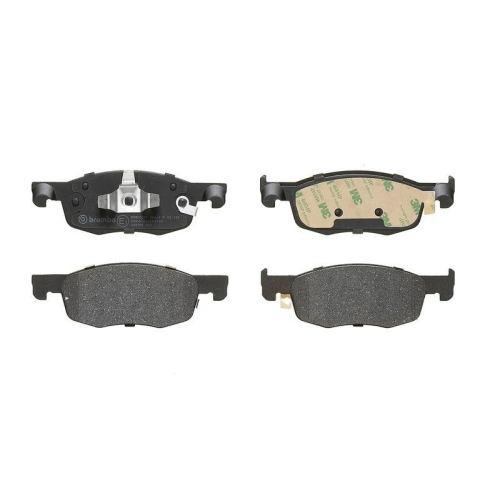 Placute frana Mazda 2 Liftback (Kb) 03.22-; Toyota Aygo X ( B7) 03.22-, Yaris ( P21 Pa1 Ph1) 02.20-, Fata, BREMBO