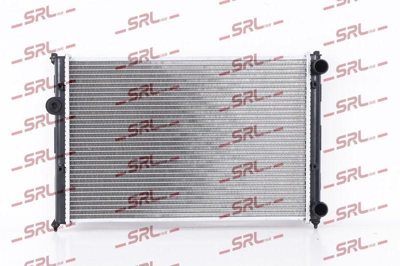 Radiator Vw Passat (B4) 93-96, motor: 1.6, 1.8, 2.0, 521x358x26, SRLine, Aluminiu/ Plastic brazat, 3A0121253