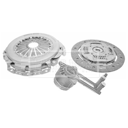 Kit ambreiaj Ford Fiesta 5 (Jh , Fusion (Ju); Mazda 2 (Dy), 1.6 16V, 1.6, BORG & BECK
