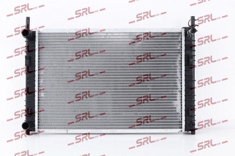 Radiator Ford Fiesta 02-08, Fusion 02-; Mazda 2 03-07, motor: 1.4 TDCI, intrare - conector rapid, 501x340x17, SRLine, Aluminiu/ Plastic brazat, 1214085; 1221705