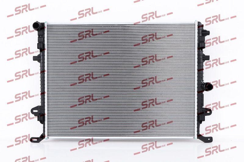 Radiator Seat Alhambra 10-; Vw Sharan 10-, motor: 2.0 TDI, intrare/iesire conectare rapida, 650x495x32, SRLine, Aluminiu/ Plastic brazat, 7N0121253B