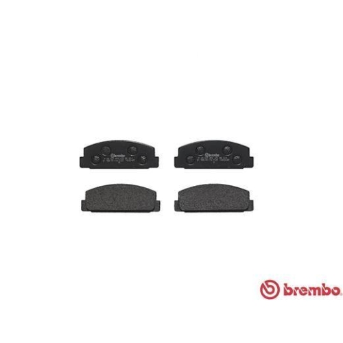 Placute frana Mazda 323 F 6 Liftback (Bj) 09.98-07.04, 323 S 6 Sedan (Bj) 05.98-07.04, 626 5 (Gf) 05.97-12.02, 626 5 Estate (Gw) 01.98-12.02, 626 5 Hatchback (Gf) 05.97-12.02, Spate, BREMBO