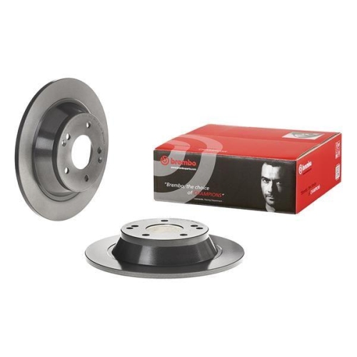 Set disc frana Ssangyong Tivoli 01.15-, Xlv Suv 04.16-, Xlv Van 04.16-, Spate, 284X10mm, plin, BREMBO