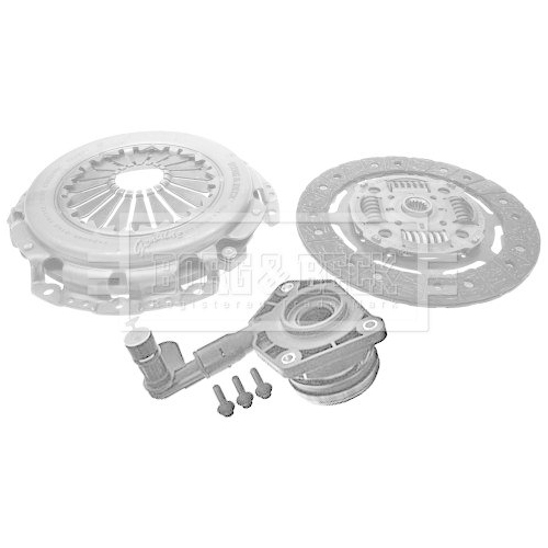 Kit ambreiaj Ford Focus C-Max (Dm2), Focus 2 (Da , 1.8, 1.8 Flexifuel, BORG & BECK