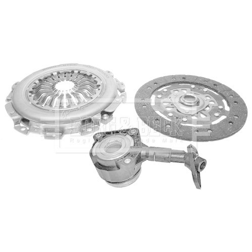 Kit ambreiaj Ford Focus C-Max (Dm2), Focus 2 (Da , Focus 2 Estate (Da , Focus 2 Saloon (Db , Galaxy 2 (Wa6), Kuga I, S-Max (Wa6); Volvo C70 2 Convertible (542), S40 2 (544), V50 (545), V70 3 (135), 2.0 TDCi, 2.0 D, T5, BORG & BECK