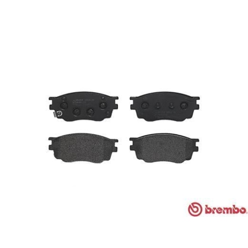Placute frana Mazda 6 Hatchback (Gg) 08.02-12.08, 6 Sedan (Gg) 06.02-12.08, 626 5 Estate (Gw) 01.98-12.02, Fata, BREMBO