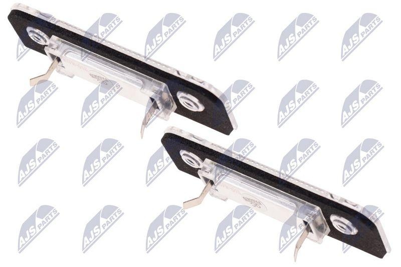 Lampa numar Ford Fiesta V, Fusion (JU), Mondeo II; 1996-2012; 1332916; NTY, aftermarket