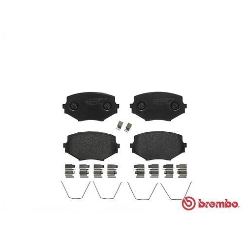 Placute frana Mazda Mx-5 I (Na) 09.89-04.98, Mx-5 2 (Nb) 01.98-10.05, Fata, BREMBO