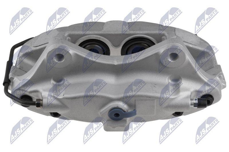 Etrier frana Tesla Model S 2012-, Model X 2015-; partea din spate, dreapta, electric, sistem BREMBO; 1027644-00-A; NTY, aftermarket