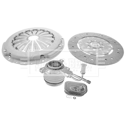 Kit ambreiaj Ford Mondeo 3 (B5y), Mondeo 3 Estate (Bwy), Mondeo 3 Sedan (B4y); Jaguar X-Type I (X400), X-Type I Estate (X400), 2.0 16V DI / TDDi / TDCi, 2.0 16V TDDi / TDCi, 2.0 TDCi, 2.0 D, BORG & BECK