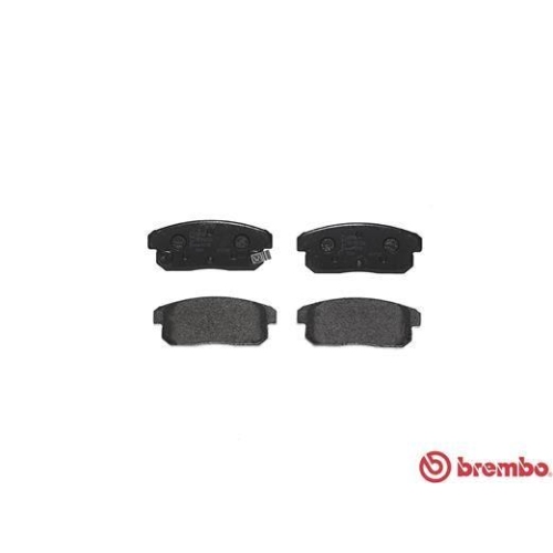 Placute frana Mazda Rx-8 (Se Fe) 10.03-07.12, Spate, BREMBO