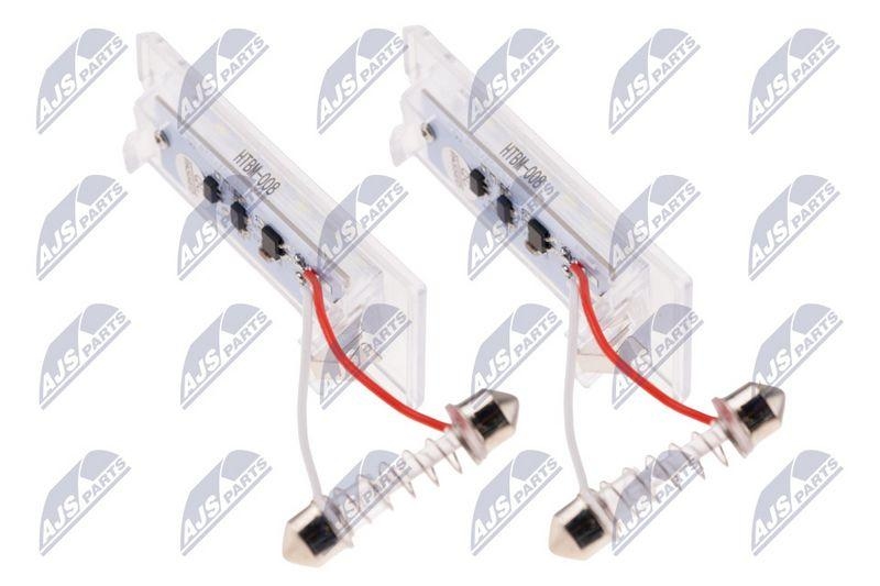 Lampa numar LED BMW X3 (E83) 2003-2011, X5 (E53) 2000-2006; 51137062293; NTY, aftermarket