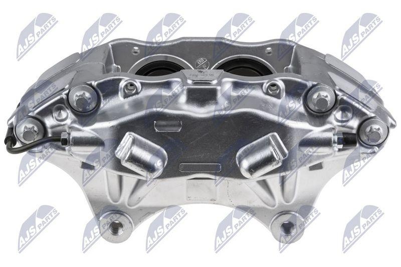 Etrier frana Tesla Model S 2012-; partea din fata, stanga; 1003160-00-C; NTY, aftermarket