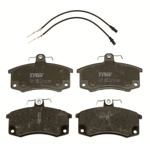 Set placute frana fata TRW, Lada 110, 111, 112, Kalina, Nova, Priora, Samara; Zaz Tavrija, Fata; puntea fata; Tip frina : diSC / tambur; Sistem de franare : hidraulic