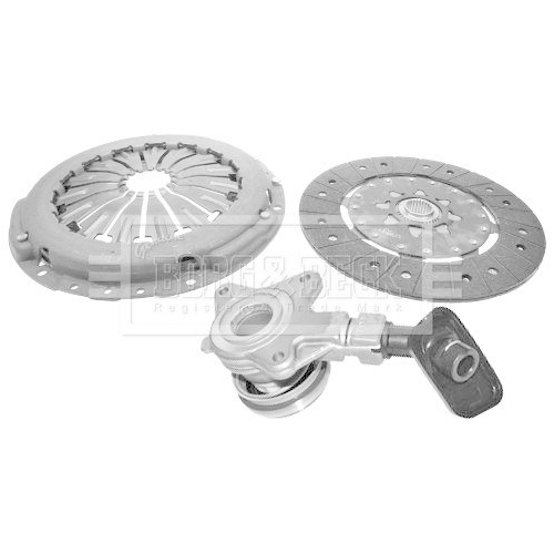 Kit ambreiaj Ford Mondeo 3 (B5y), Mondeo 3 Estate (Bwy), Mondeo 3 Sedan (B4y); Jaguar X-Type I (X400), X-Type I Estate (X400), 2.0 16V TDDi / TDCi, 2.0 TDCi, 2.0 D, BORG & BECK