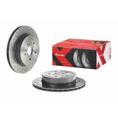 Set disc frana Subaru Impreza Estate (Gg) 10.00-12.08, Impreza Saloon (Gd) 09.99-06.09, Impreza Saloon (Ge Gv) 01.07-, Spate, 316X20mm, ventilat, BREMBO