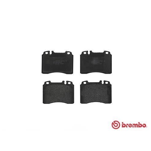 Placute frana Mercedes 124 Convertible (A124) 09.91-06.93, 124 (W124) 12.84-08.93, 190 (W201) 10.82-08.93, Clasa C (W202) 03.93-05.00, Clk (C208) 06.97-12.03, Clk Convertible (A208) 03.98-03.02, Clasa E (W124) 02.93-06.96, Clasa E (W210) 06.95-08.03, Sl (