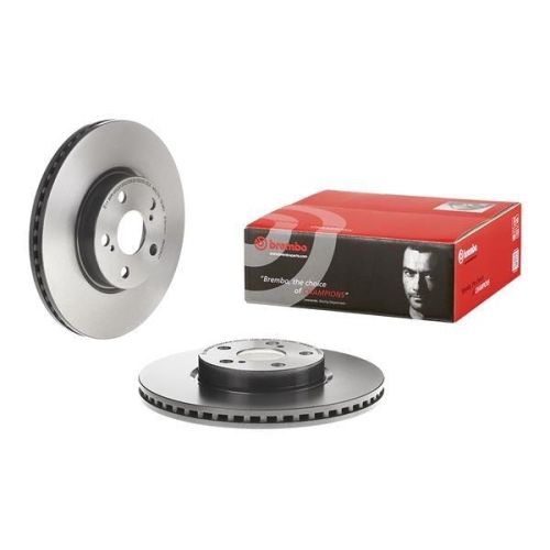Set disc frana Subaru Trezia 11.10-; Toyota Corolla Saloon ( E18 Zre1) 06.13-02.21, Corolla Sedan ( E15) 10.06-12.18, Matrix ( E14) 01.08-12.15, Urban Cruiser ( P1) 07.07-03.16, Verso S ( P12) 11.10-10.16, Fata, 275X22mm, ventilat, BREMBO