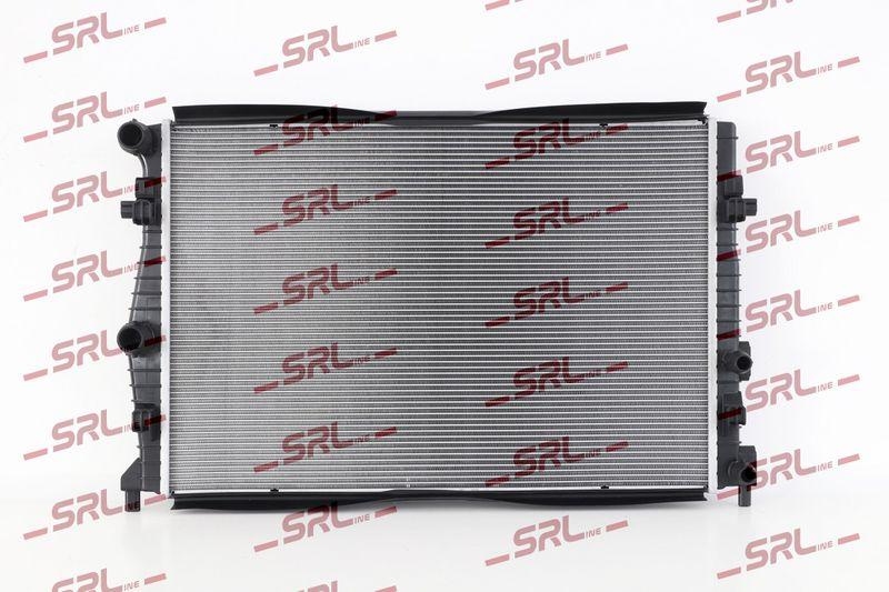 Radiator Audi A3 20-; Skoda Octavia 20-; Vw Golf 8 20-, motor: 1.0 TSI, 2.0 TDI, intrare/iesire conectare rapida, 650x439x26, SRLine, Aluminiu/ Plastic brazat, 5WA121251; 5WA121251L