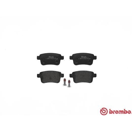 Placute frana Mercedes Citan Box (W415) 11.12-, Citan Estate (W415) 11.12-08.21, Citan Mixto Extended Double Cabine Truck (415) 11.12-, Citan Mpv (W415) 11.12-08.21; Nissan Nv250 Box (X61) 07.19-, Nv250 Bus (X61) 07.19-, Spate, BREMBO