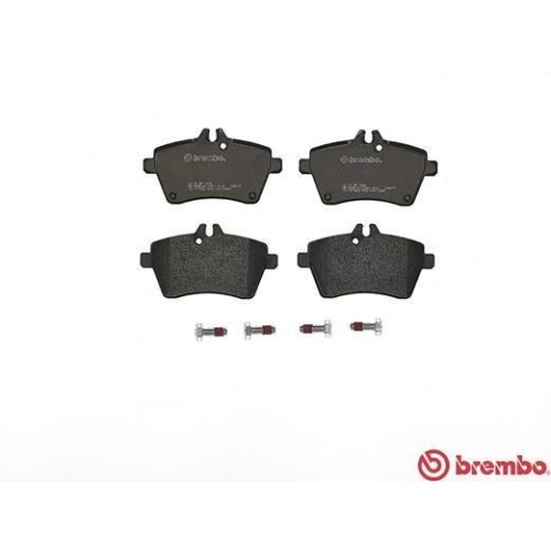 Placute frana Mercedes Clasa A (W169) 04.04-06.12, B-Class Sports Tourer (W245) 03.05-11.11, Fata, BREMBO