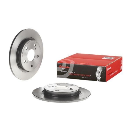 Set disc frana Toyota Auris ( E15) 10.06-09.12, Auris ( E18) 10.12-12.18, Auris Estate ( E18) 07.13-12.18, Corolla Saloon ( E18 Zre1) 06.13-02.21, Corolla Sedan ( E15) 10.06-12.18, Spate, 270X10mm, plin, BREMBO