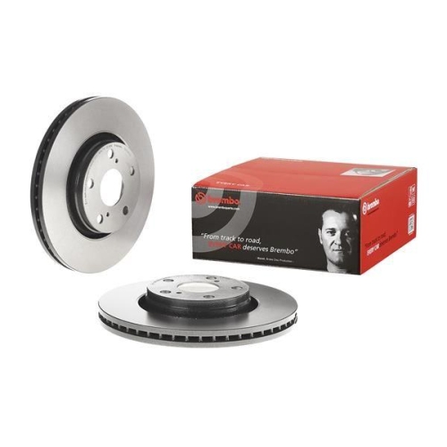 Set disc frana Toyota Auris ( E18) 10.12-12.18, Auris Estate ( E18) 07.13-12.18, Avensis Estate ( T27) 11.08-10.18, Avensis Sedan ( T27) 11.08-10.18, Verso ( R2) 04.09-08.18, Verso Van ( R2) 04.09-08.18, Fata, 295X26mm, ventilat, BREMBO