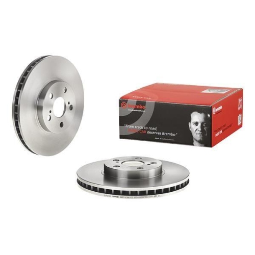 Set disc frana Toyota Avensis ( T22) 09.97-02.03, Celica ( T20) 09.93-11.99, Celica Cabriolet ( T20) 11.93-08.99, Fata, 275X28mm, ventilat, BREMBO