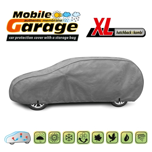 Prelata auto, husa exterioara Mobile Garage XL Hatchback/Combi lungime 450-485 cm