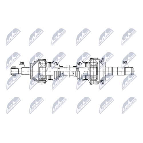 Planetara Mercedes Gl X164 2006-, Ml W164 2005-, Spate, Dreapta, CV Automata, 1643500610