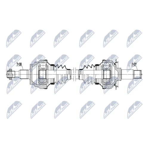 Planetara Mercedes Gl X166 2012-, Gls 2015-, M W166 2011-, Gle W166 2015-, Spate, Stanga, Dreapta, CV Automata, A1663501110