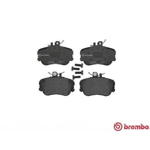 Placute frana Mercedes Clasa C (W202) 03.93-05.00, Clasa C T-Model (S202) 06.96-03.01, Fata, BREMBO