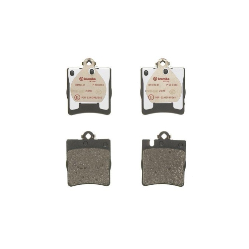 Placute frana Mercedes Clasa C (W203) 05.00-12.07, Clasa C Coupe (Cl203) 03.01-06.11, Clasa C T-Model (S203) 03.01-08.07, Clasa CLC (Cl203) 05.08-06.11, Clk (C208) 06.97-12.03, Clk (C209) 05.02-03.10, Clk Cabriolet (A209) 06.02-03.10, Clk Convertible (A20