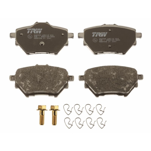 Set placute frana spate TRW Citroen Berlingo 2008- C4 Grand Picasso II C4 Picasso II C4 Spacetourer 2018- Grand C4 Spacetourer 2018-; Peugeot 3008 2016- 308 2013- 508 2018- Partner 2018- Rifter 2018-