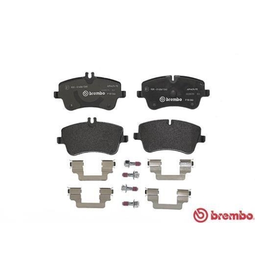 Placute frana Mercedes Clasa C (W203) 05.00-12.07, Clasa C Coupe (Cl203) 03.01-06.11, Clasa C T-Model (S203) 03.01-08.07, Clasa CLC (Cl203) 05.08-06.11, Clk (C209) 05.02-03.10, Clk Cabriolet (A209) 06.02-03.10, Slk (R171) 03.04-12.11, Fata, BREMBO