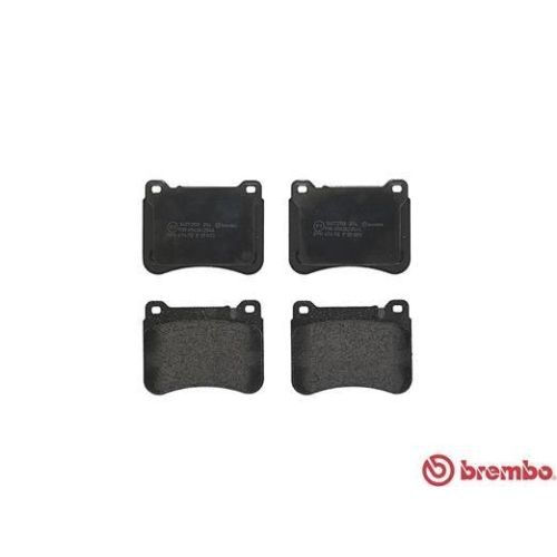 Placute frana Mercedes Clasa C (W203) 05.00-12.07, Clasa C Coupe (Cl203) 03.01-06.11, Clasa C T-Model (S203) 03.01-08.07, Clasa CLC (Cl203) 05.08-06.11, Clk (C209) 05.02-03.10, Clk Cabriolet (A209) 06.02-03.10, Slk (R171) 03.04-12.11, Fata, BREMBO