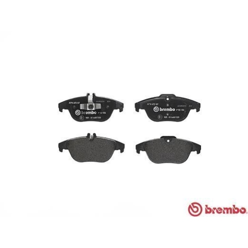 Placute frana Mercedes Clasa C (W204) 01.07-01.15, Clasa C T-Model (S204) 08.07-08.14, Clasa E Convertible (A207) 01.10-12.16, Clasa E Coupe (C207) 01.09-12.16, Glk-Class (X204) 06.08-12.15, Spate, BREMBO