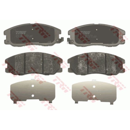Set placute frana Trw GDB1715, parte montare : punte fata