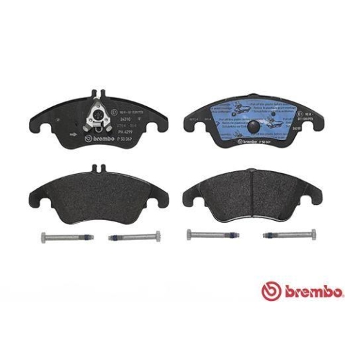 Placute frana Mercedes Clasa C (W204) 01.07-01.15, Cls (C218) 01.11-12.17, Cls Shooting Brake (X218) 10.12-12.17, Clasa E (W212) 01.09-12.16, Clasa E Convertible (A207) 01.10-12.16, Clasa E Coupe (C207) 01.09-12.16, Clasa E T-Model (S212) 08.09-12.16, Slc