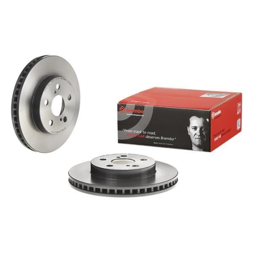 Set disc frana Toyota Prius ( W5) 09.15-12.22, Prius Phv ( W52) 01.16-12.22, Fata, 255X25mm, ventilat, BREMBO