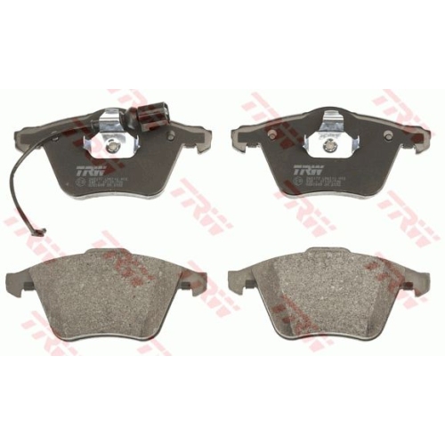Set placute frana Trw GDB1809, parte montare : punte fata