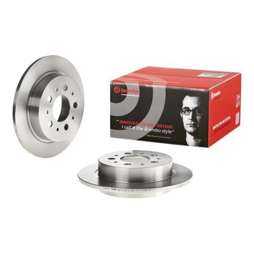 Set disc frana Volvo 780 (782) 04.86-11.90, 940 Estate (945) 08.90-10.95, 940 2 (944) 08.94-12.98, 940 2 Estate (945) 09.90-10.98, 960 (964) 08.90-07.94, S90 I (964) 11.96-12.98, V90 I Estate (965) 11.96-12.98, Spate, 265X10mm, plin, BREMBO