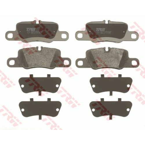 Set placute frana Trw GDB1849, parte montare : punte spate